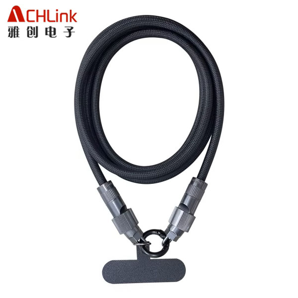 越南/國(guó)內(nèi)工廠(chǎng)掛繩充電線(xiàn)斜挎安卓蘋(píng)果16快充數(shù)據(jù)線(xiàn)個(gè)性手腕防摔掛脖充電線(xiàn)防丟掛件